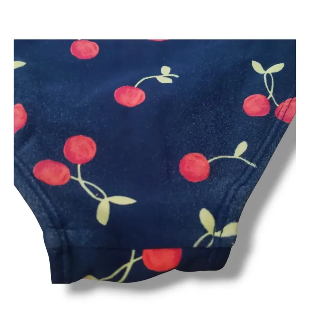 Gymboree Girls 6 Rashguard Swimsuit Very Cherry